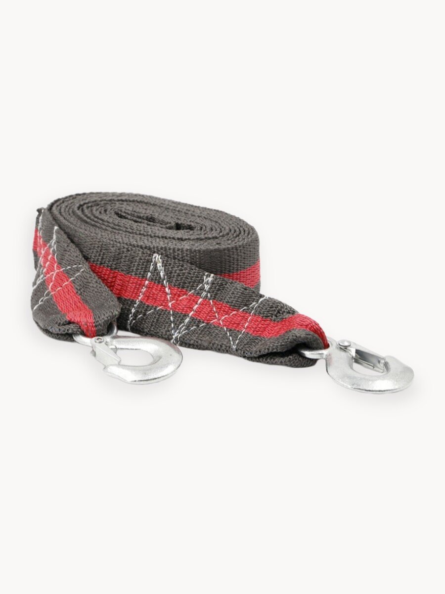 Трос буксировочный Clim Art, ленточный, 10тонн, 5м, сумка в комплекте