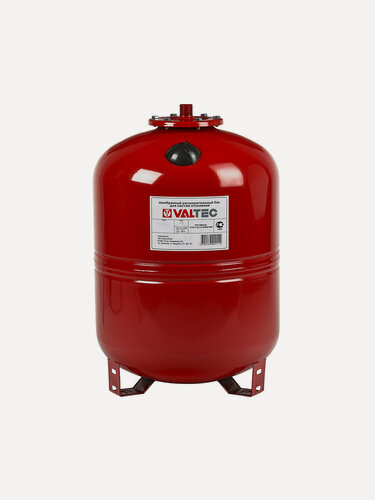 Изображение товара Расширительный бак для отопления Valtec 50л, 3/4", красный (с ножками) VT. RV. R.060050