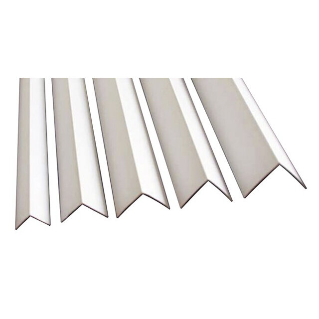 Угол ПВХ арочный белый 2700х20х10мм