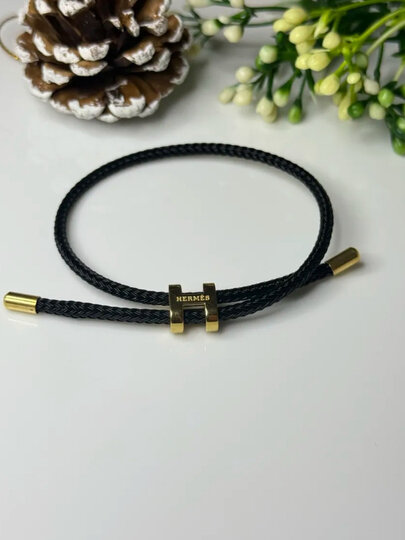 Браслет, металлическая крошка, 1 шт., размер 15 см, диаметр 4.2 см, черные