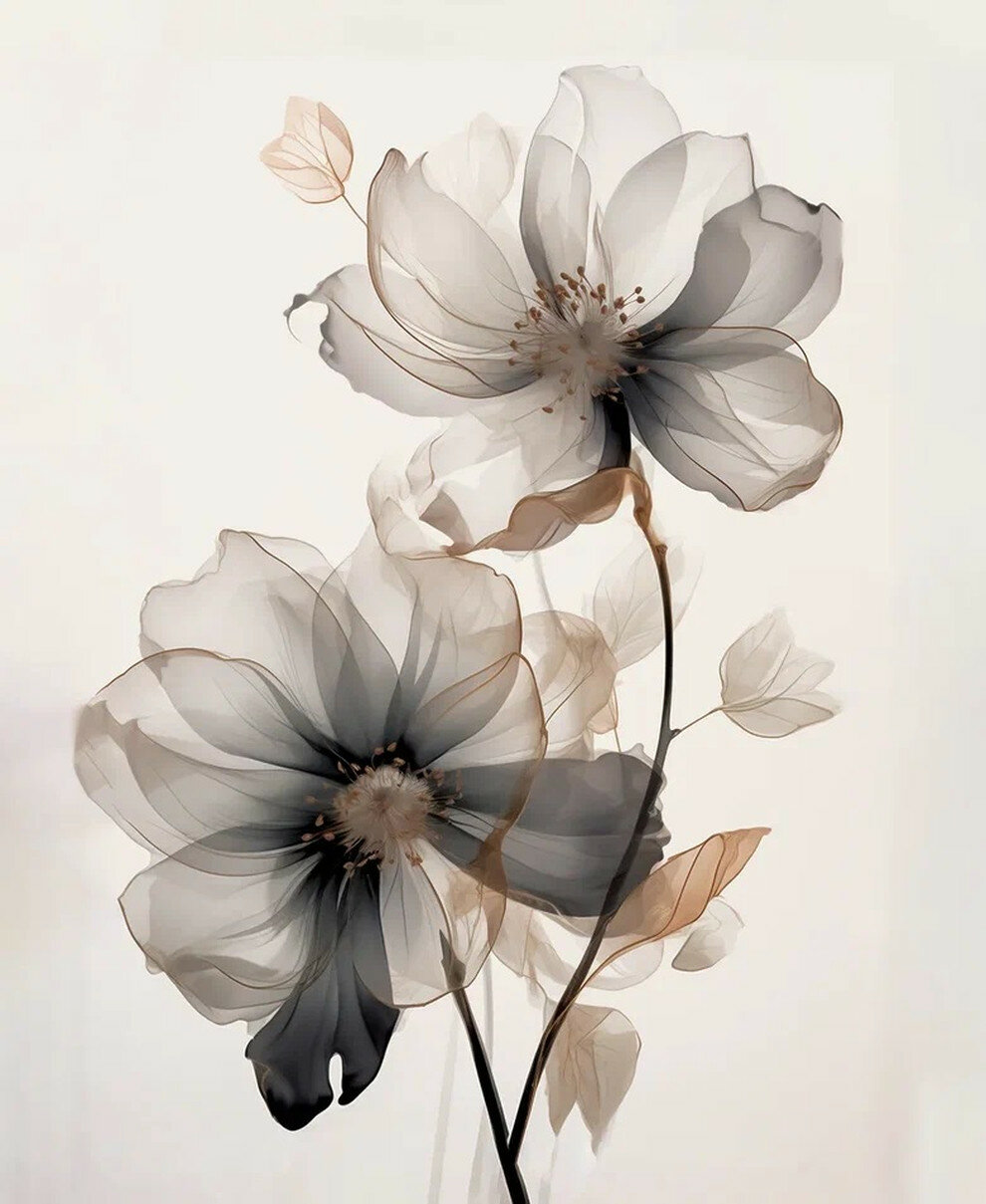 Картина Fbrush  Нежная композиция   холст  на подрамнике  40x50 см