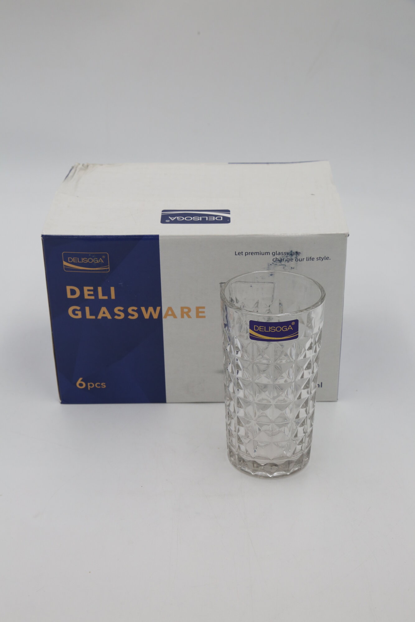 Стакан DELISOGA DSY2027-pk 280мл 6шт 6х8