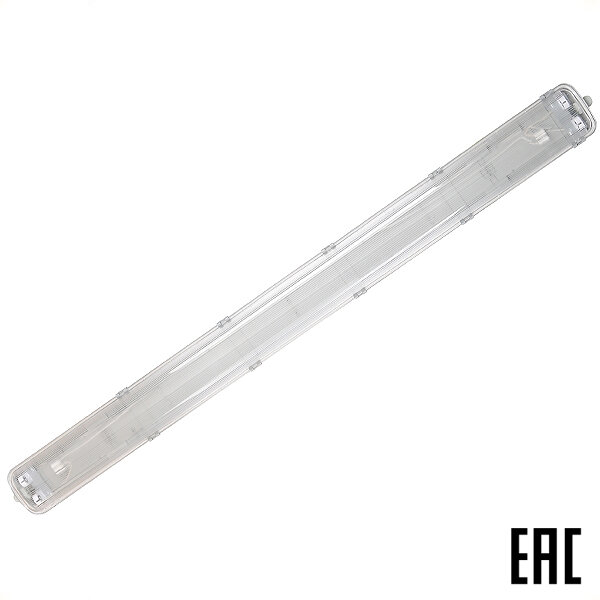Светильник потолоч. для 2-х LED ламп Т8 L=1200мм транзитный IP65 ЭРА Б0061763 SPP-103-0-002-120 (3 шт. в наборе)