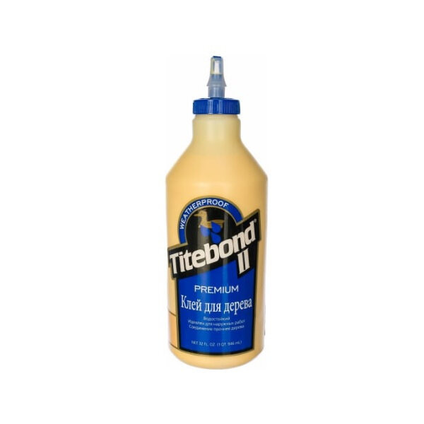 Клей по дереву Titebond II Premium влагостойкий D2 946 мл
