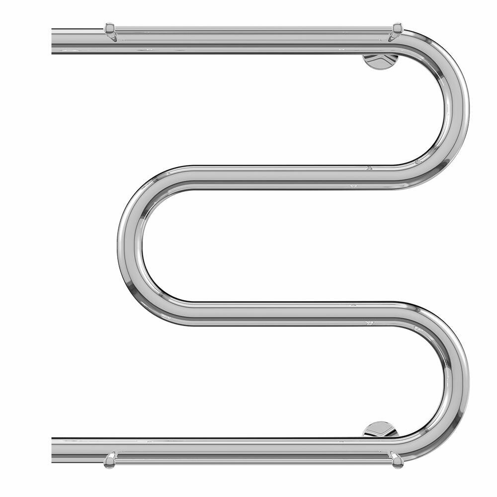 Водяной полотенцесушитель Domoterm М полка 500x700 DMT цвет Хром