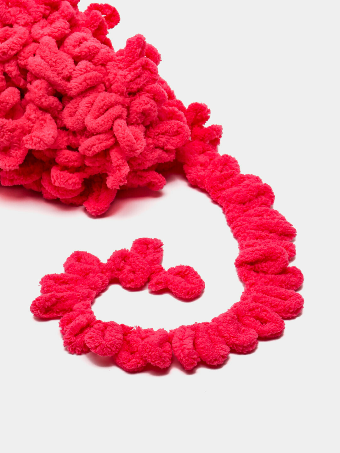 Пряжа Loop Yarn, с большими петельками, 100 г, +/- 9 метр, 5шт