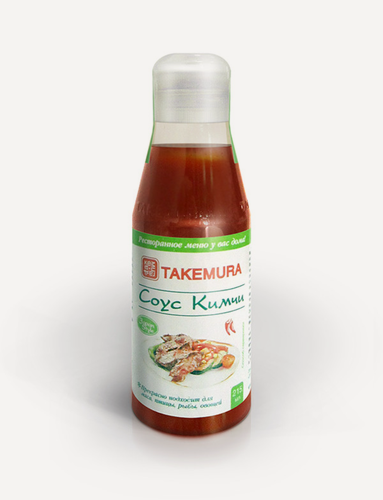 Изображение товара Соус кимчи Takemura сочетается с мясом, птицей, рыбой и овощами 215 мл, Китай