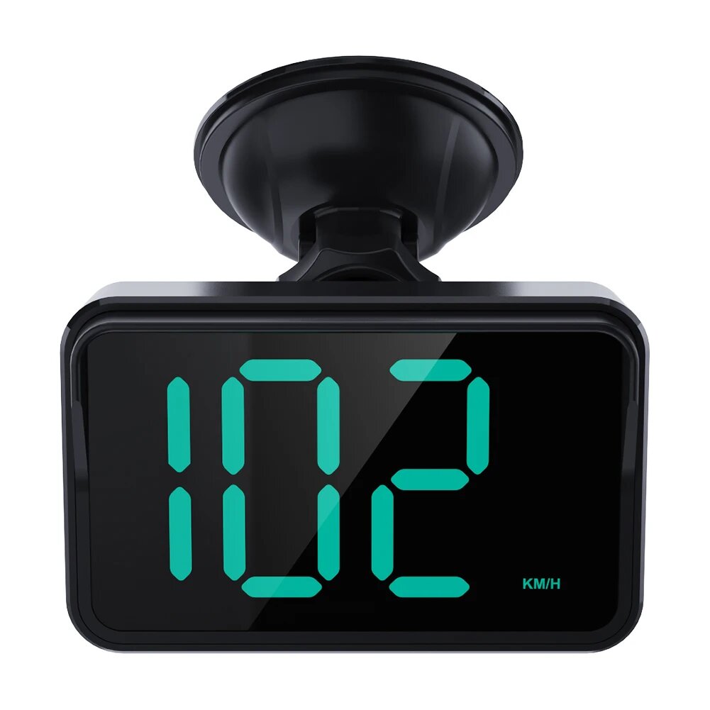 Универсальный цифровой автомобильный HUD GPS цифровой спидометр светодиодный дисплей лобовое стекло проектор скорости автомобильная электроника аксессуары черный