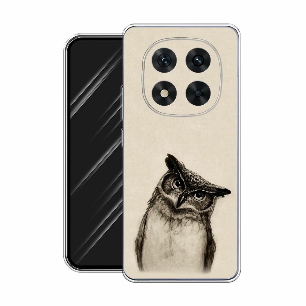 Чехол на Poco X7/Redmi Note 14 Pro 5G / Поко X7/Редми Нот 14 Про с принтом "Сова" — фото 1