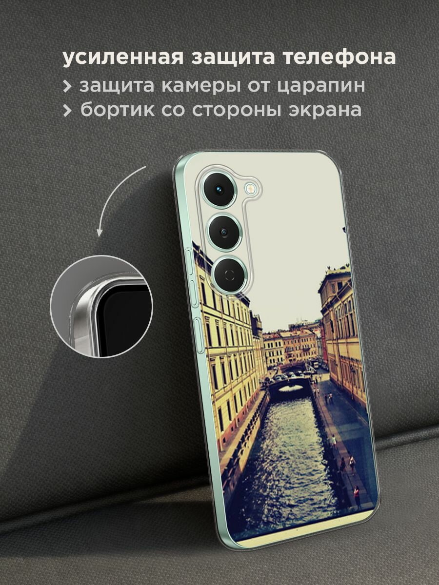 Чехол на Tecno Spark 40 Pro / Текно Спарк 40 Про с принтом "Санкт-Петербург" — фото 1