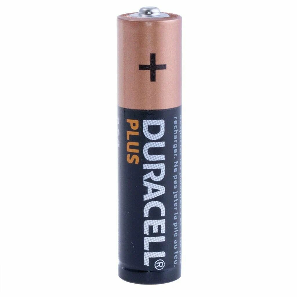 Батарейка DURACELL PLUS AAA BL4 (4) шт. в блистере 1.5 V, щелочная — фото 1