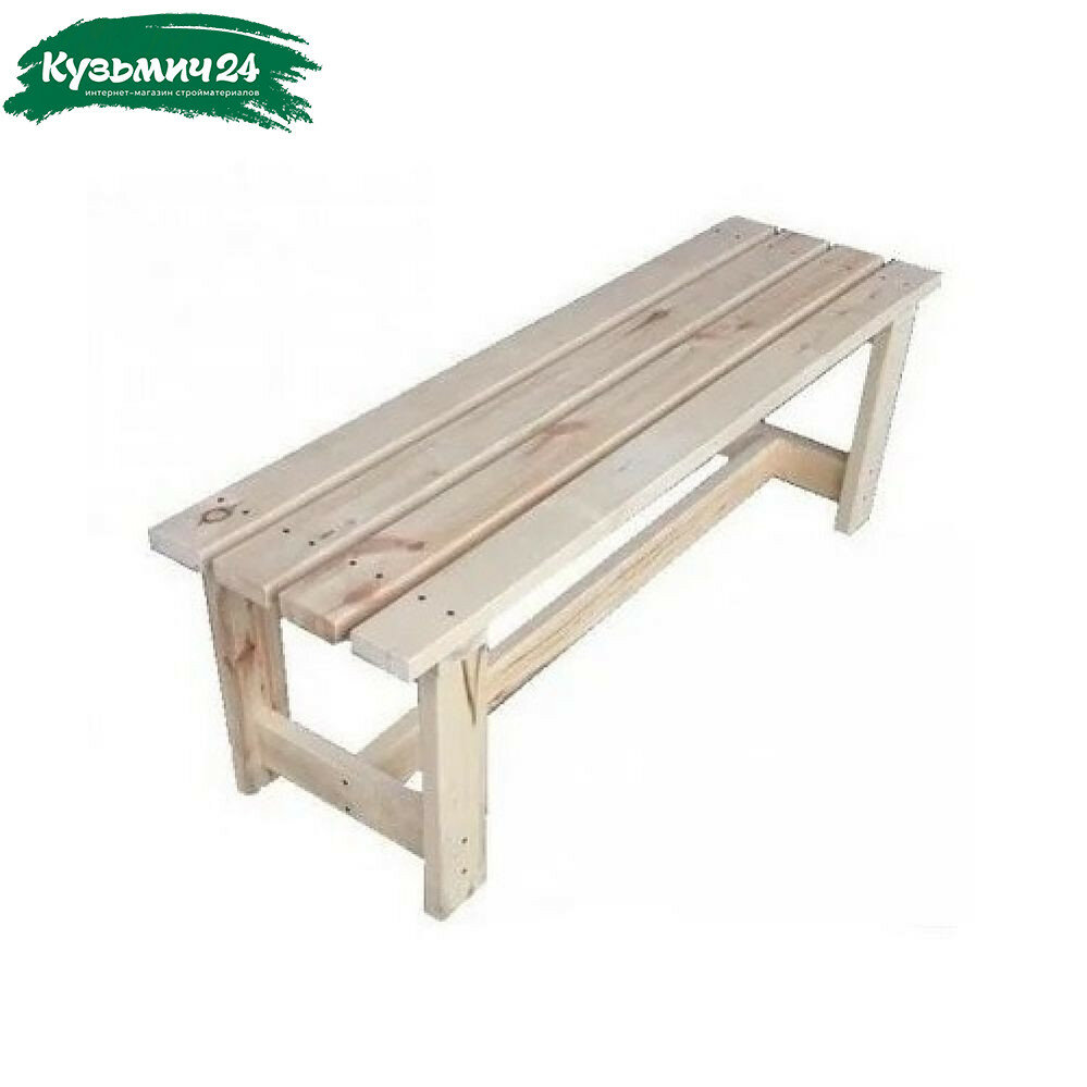 Лавка из полога 420х1500х320 мм Липа