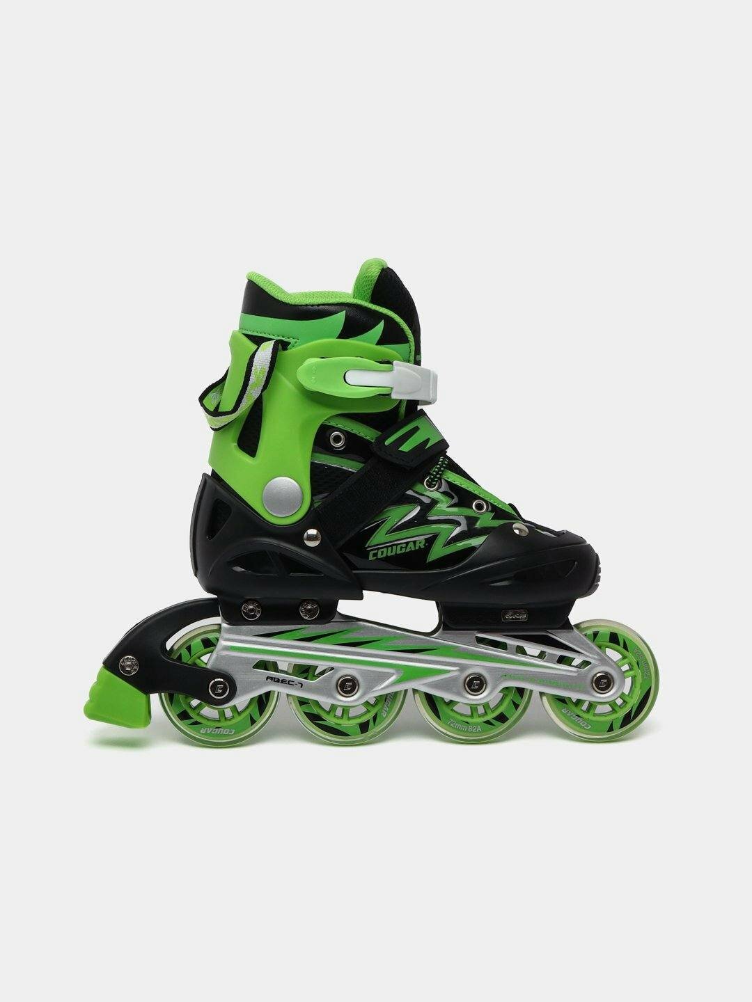 Роликовые коньки и Cougar комфорт качество и безопасность для катания, размеры в описаниях