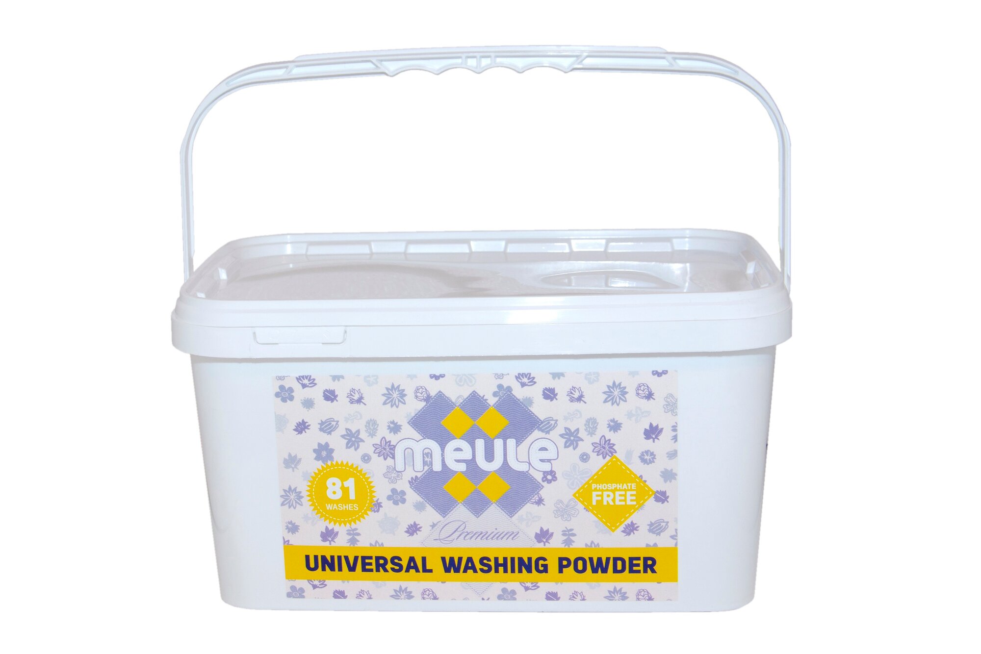 Бесфосфатный универсальный стиральный порошок PREMIUM MEULE, 3 кг, Израиль
