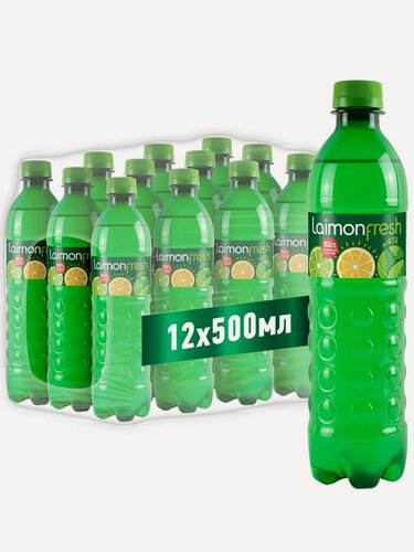 Изображение товара Лимонад Laimon Fresh 0,5 л. х 12 шт.