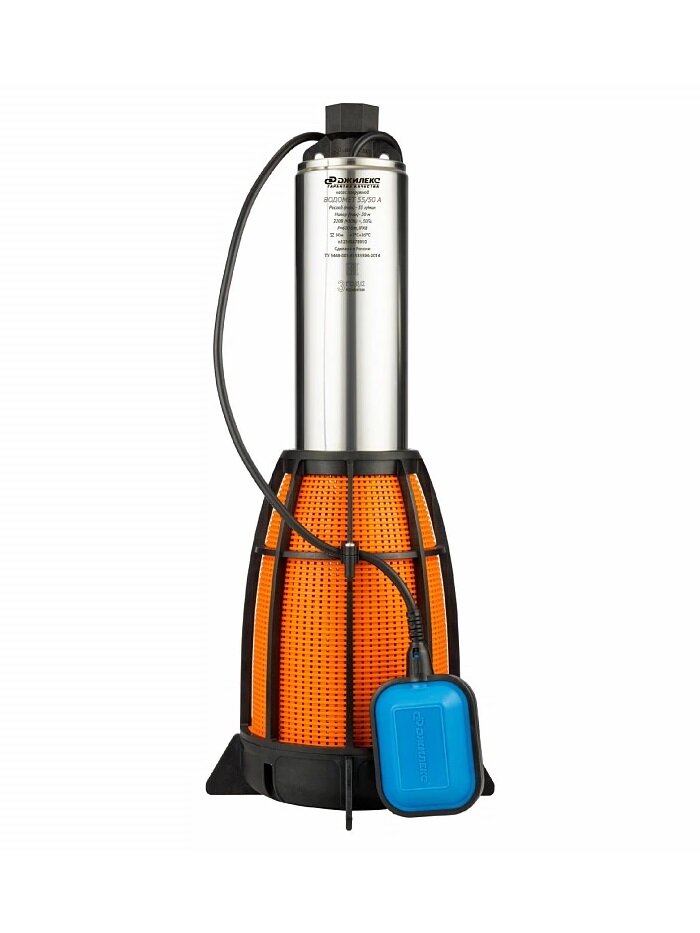 Насос колодезный погружной Джилекс водомет ПРОФ 55/50 А дф (6550) 600Вт