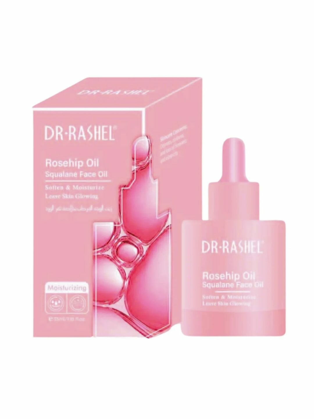 Масло для лица Dr. Rashel Rosehip Oil & Squalane Moisturizing Face Oil, 35 мл