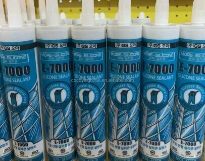 Герметик E7000 силиконовый, универсальный, для металла, дерева, стекла — фото 1