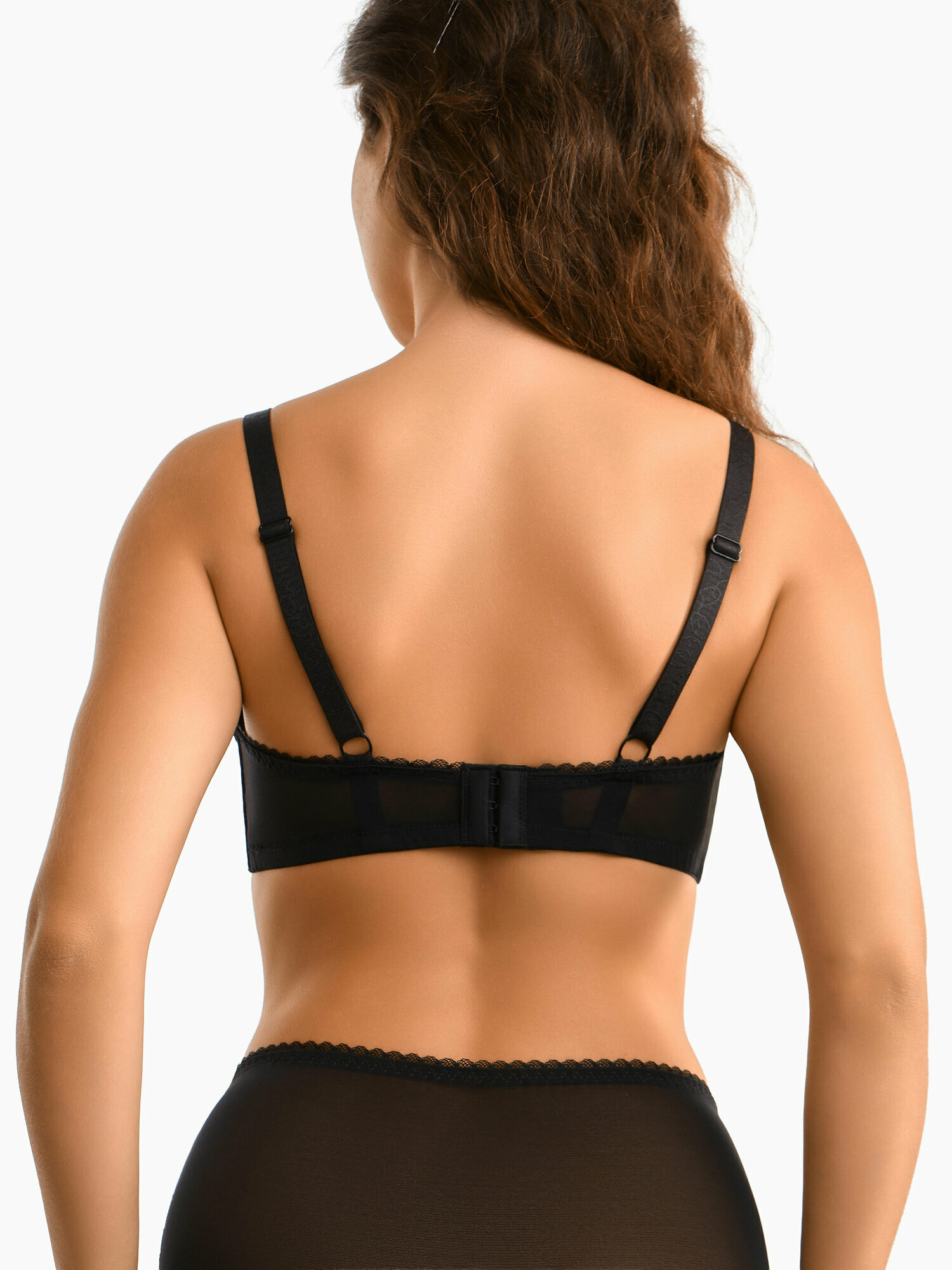 Бюстгальтер OIRO Oleander, размер 95C, черный — фото 1