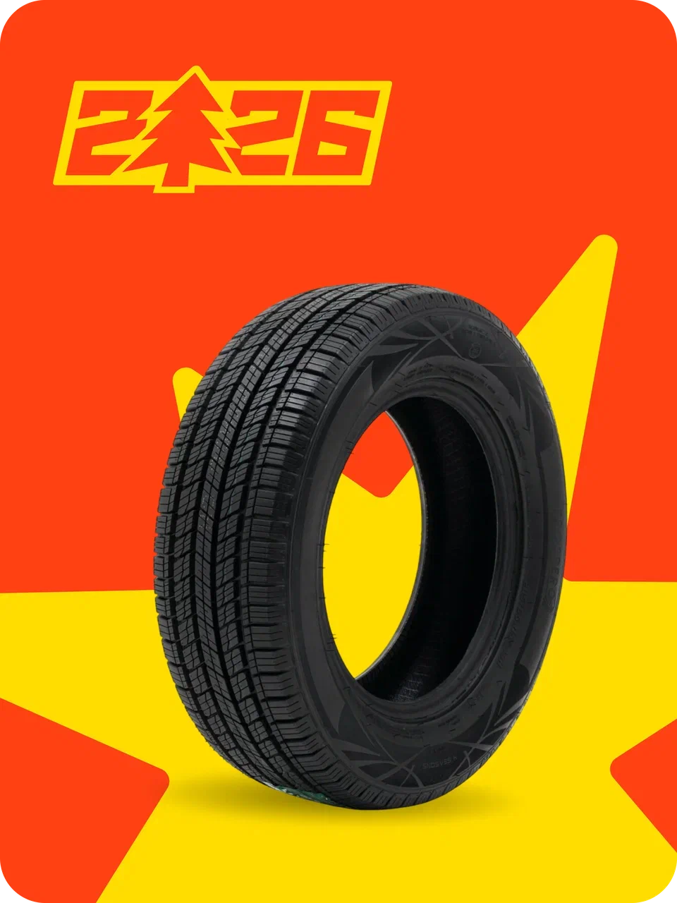 Комплект ШИН PROSPERO SA-777, всесезонный, 2025, разработано в Германии, 4 шт