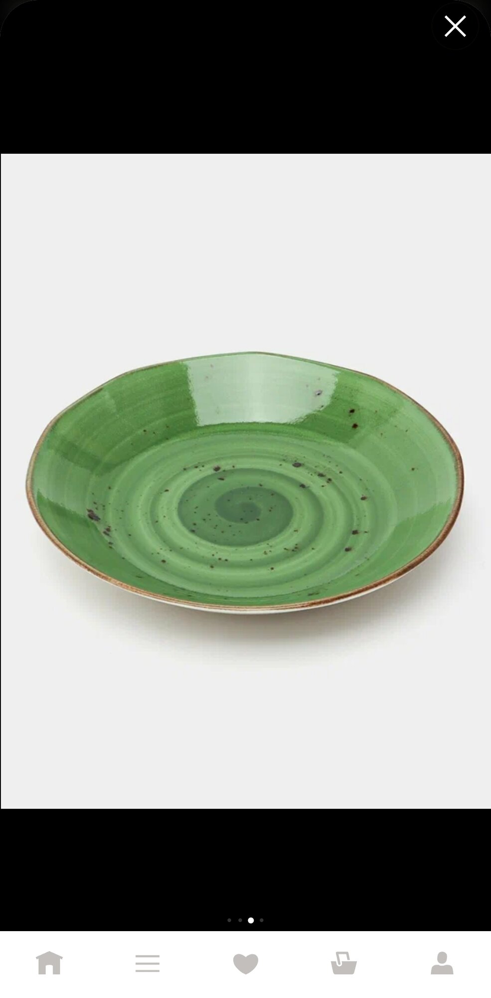 Набор тарелок фарфоровый, 24 предметов — фото 1