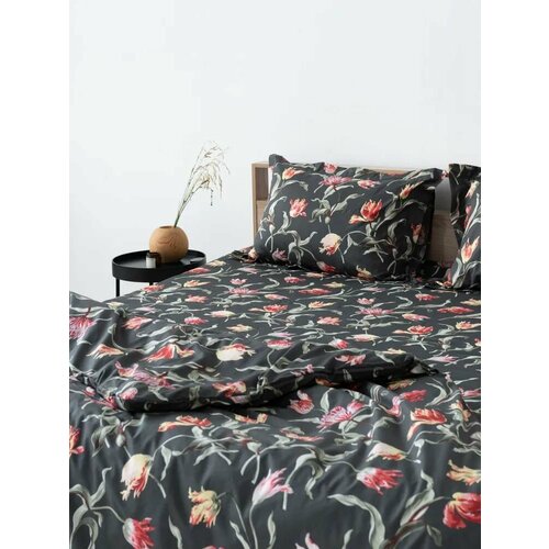 Постельное белье 2 спальное поплин 200х200 аланд (оландсрот) икеа