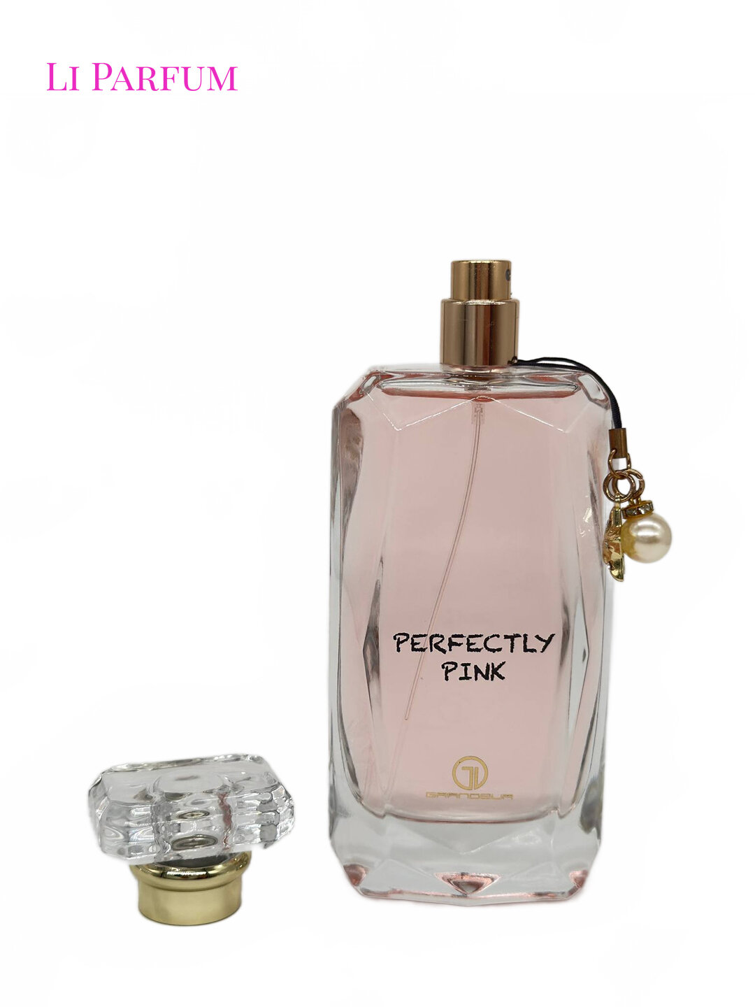 Парфюмерная вода GRANDEUR Perfectly Pink, для женщин, фруктово-цветочные ноты, 100мл — фото 1