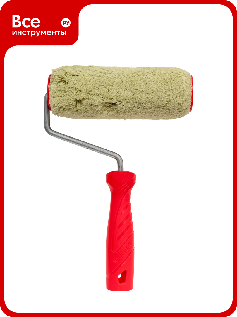 Валик с ручкой Toolberg Классик Профи  фасад  полиакрил 18 180 48мм  D8мм ЛА 00003720