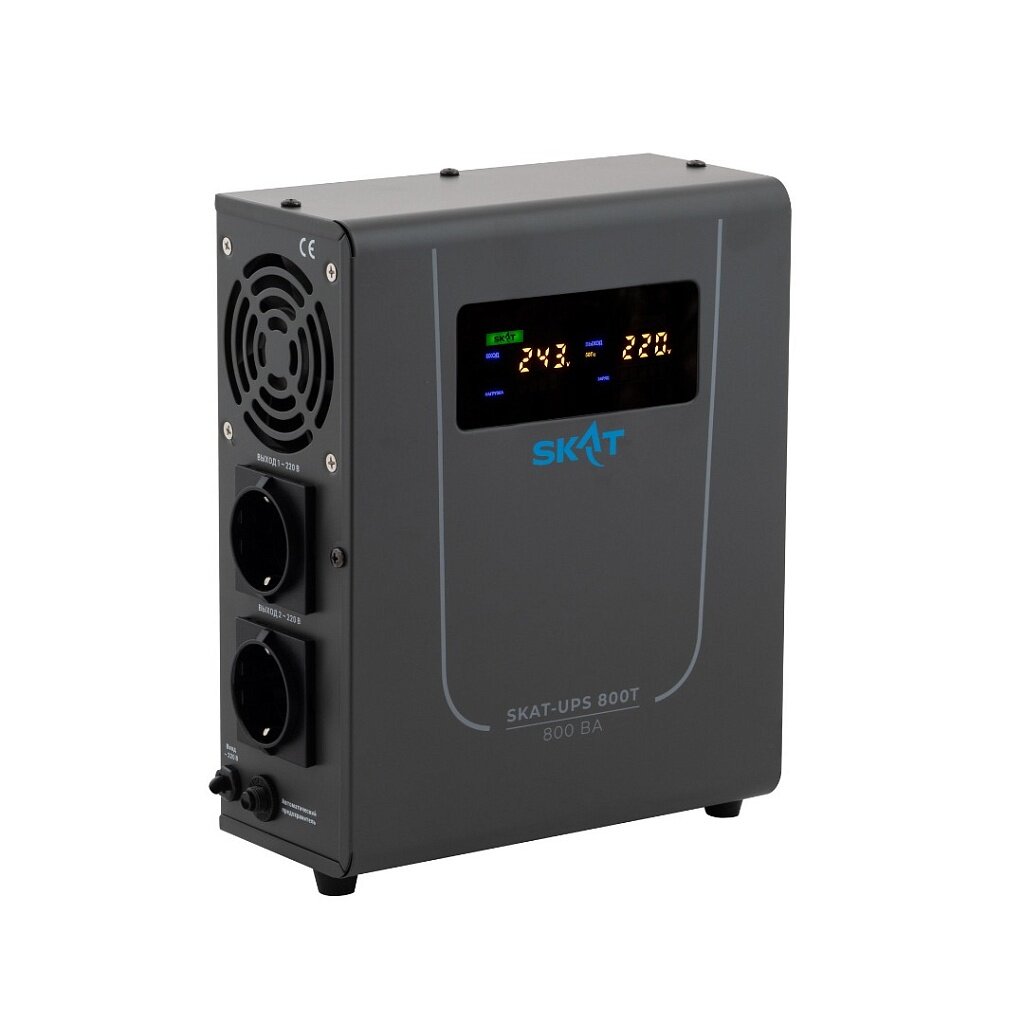 ИБП бастион TEPLOCOM SKAT-UPS 800T Line-Interactive, 220 В (4502)