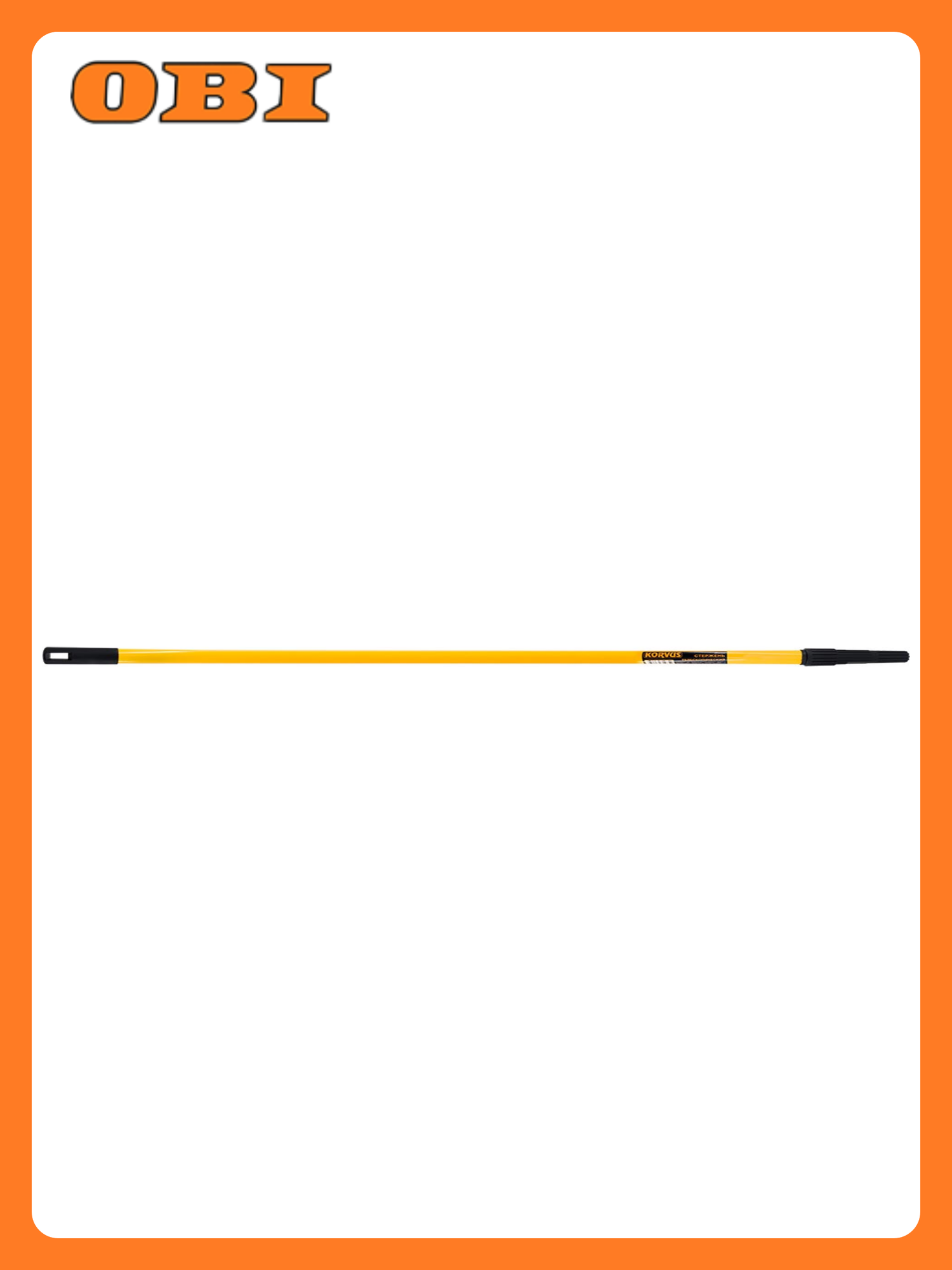 Стержень телескопический 2000 мм Korvus