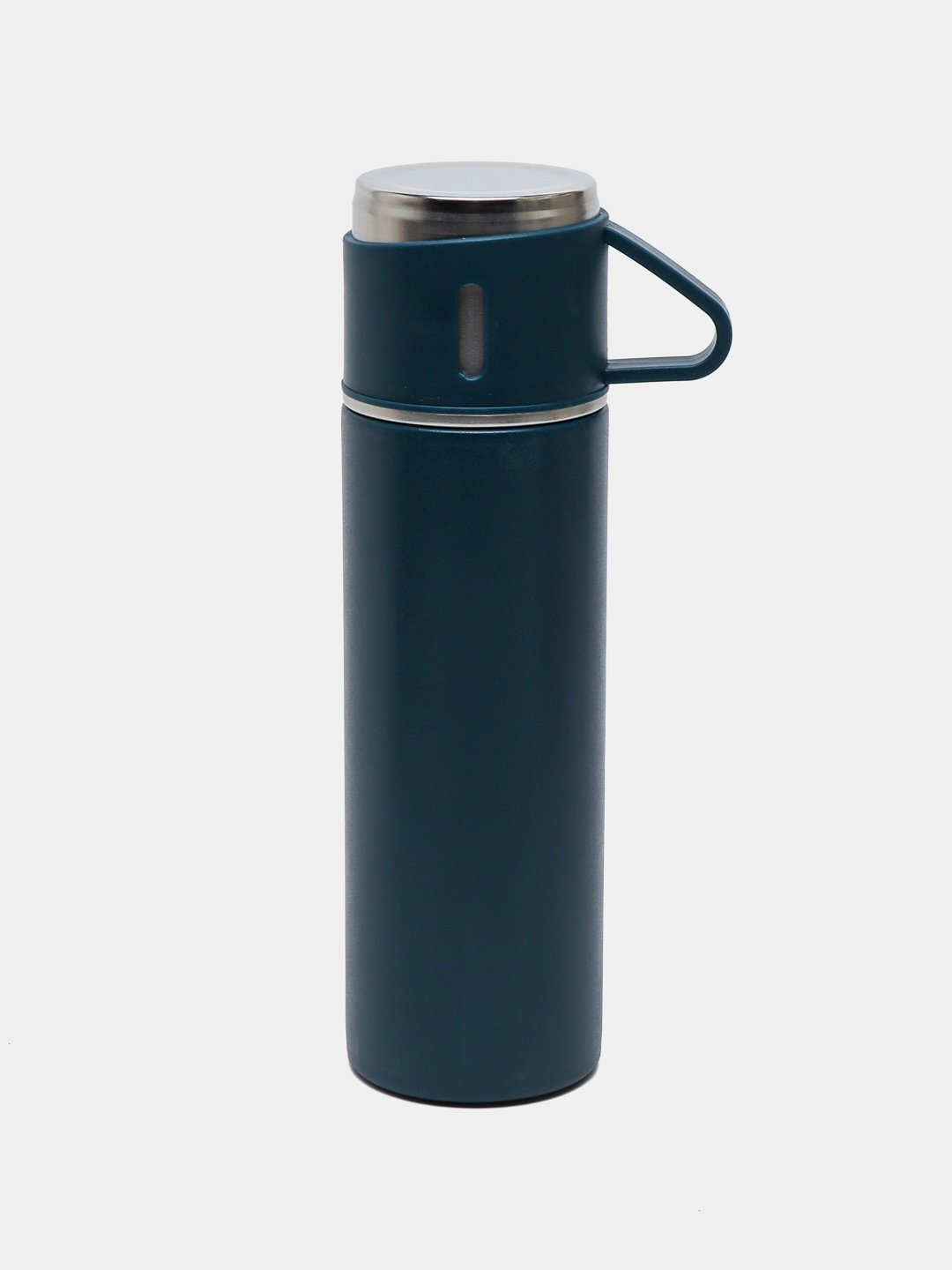 Термос, 3 стакана и подарочный набор, 500 мл - Синий — фото 1