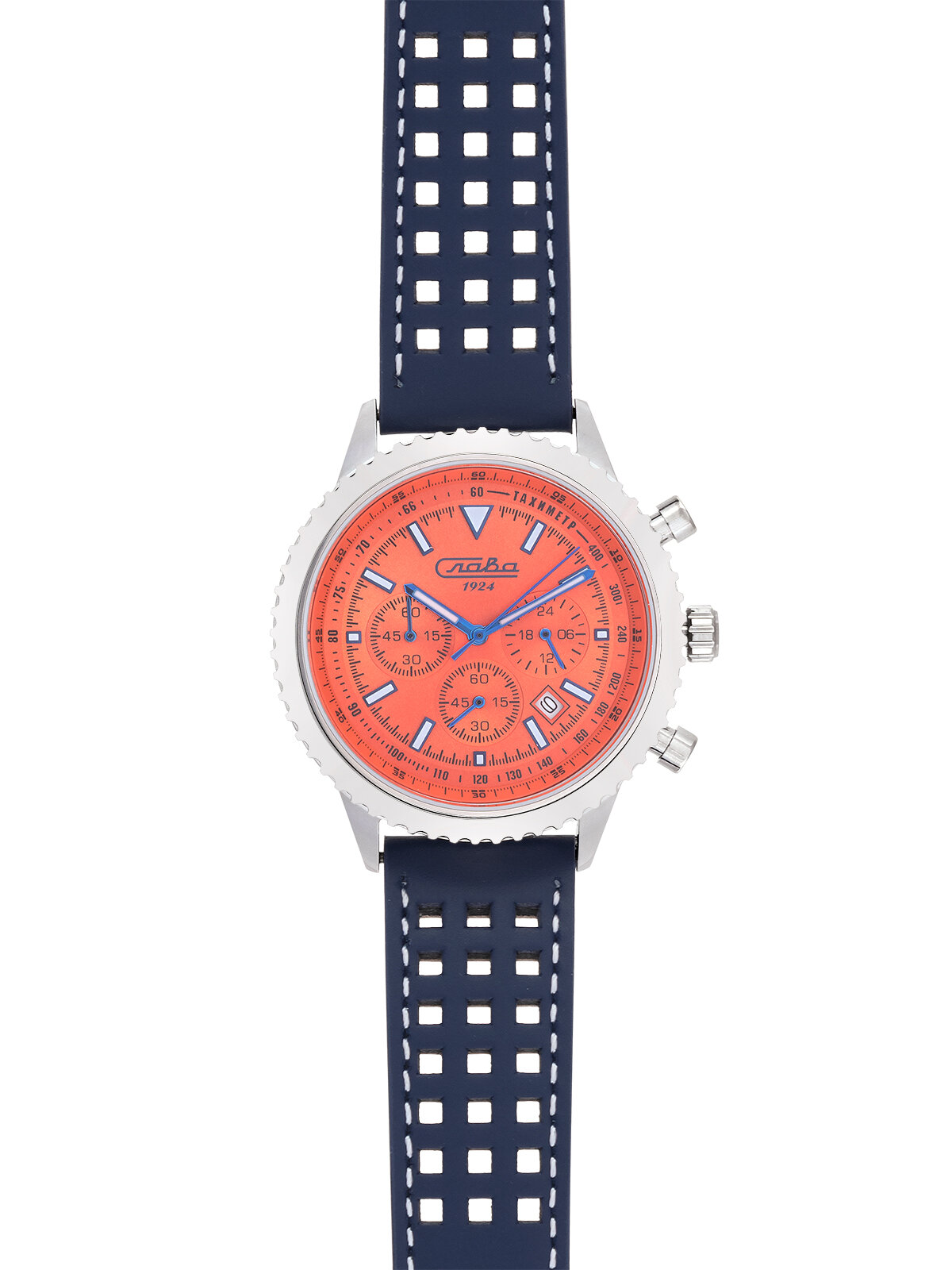 Наручные часы Слава Традиция, синий — фото 1