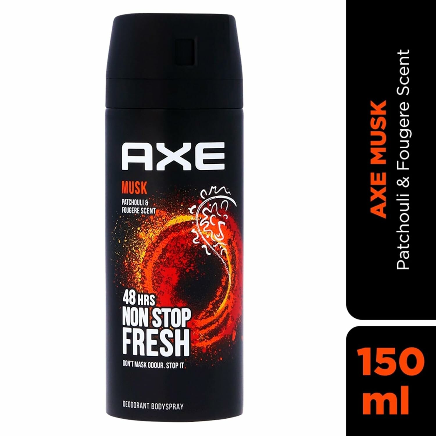 Axe Дезодорант мужской спрей парфюмированный защита от запаха пота 48 часов, 150 мл. Musk