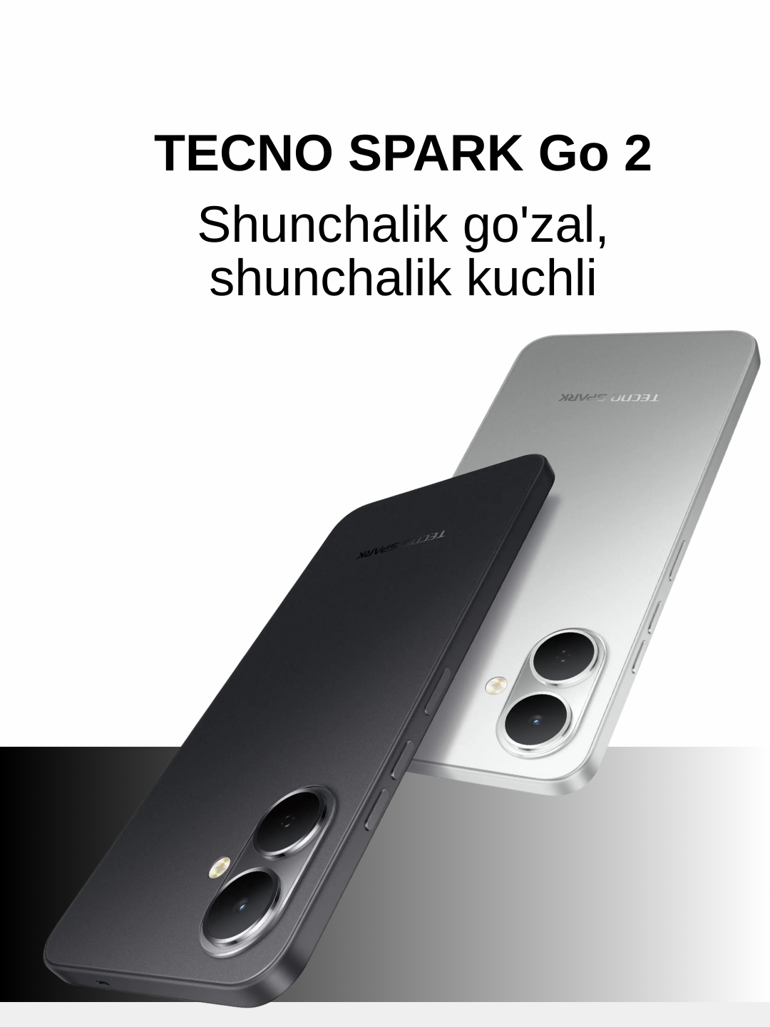 Смартфон Tecno Spark Go 2, 3/64 ГБ, 6,67-дюймовый экран 120 Гц, водостойкость IP64, черный.