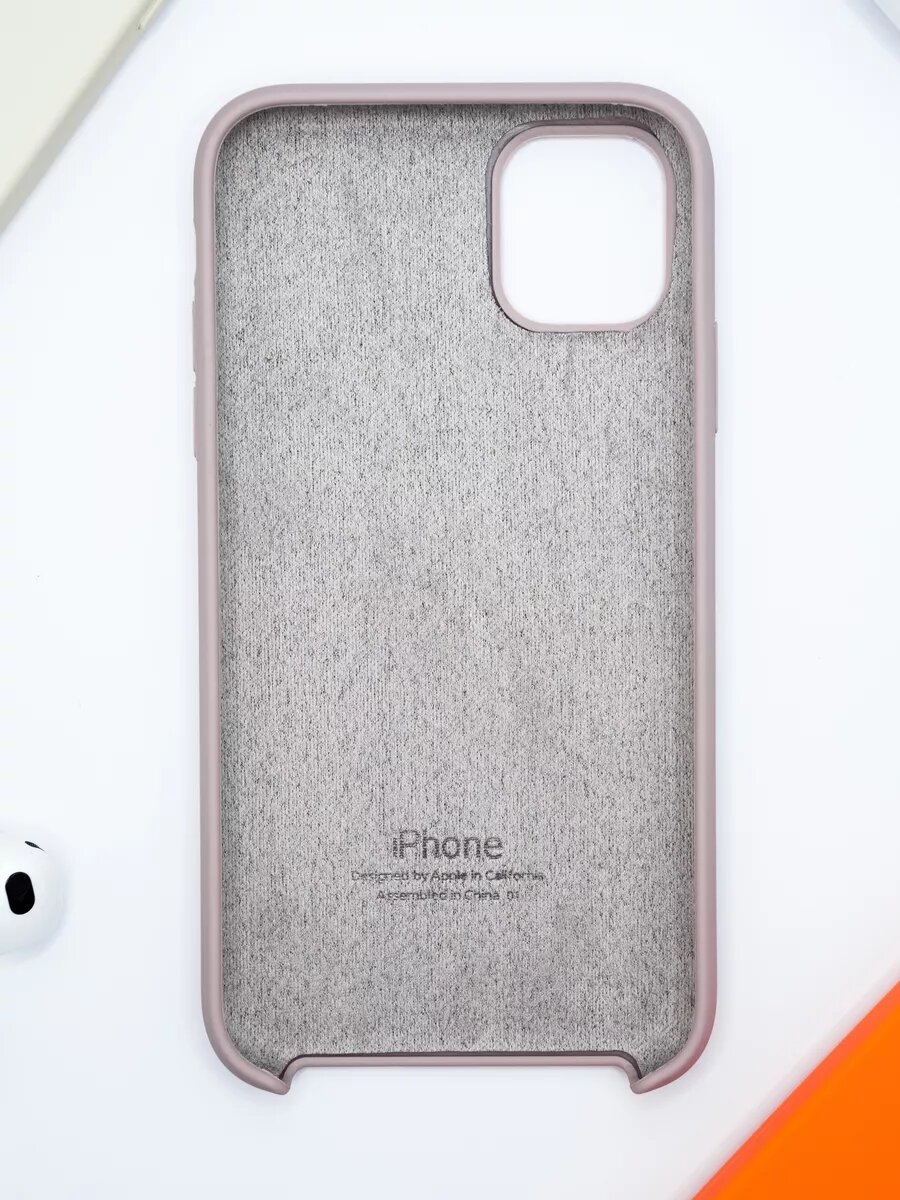 Силиконовый чехол для iPhone 11, матовый, мягкий, противоударный, тонкий — фото 1