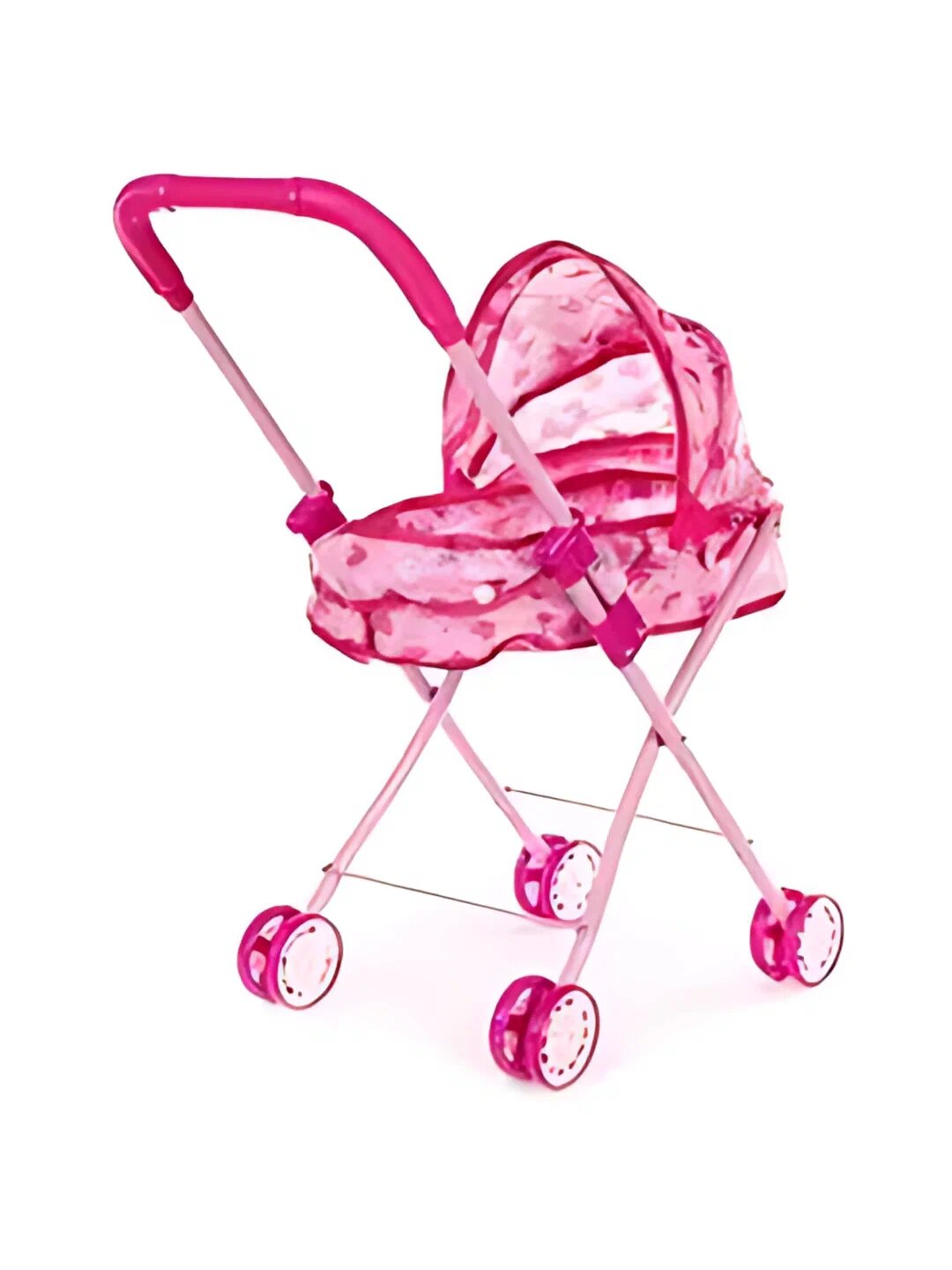 Коляска для кукол, складная люлька для девочек, металлическая