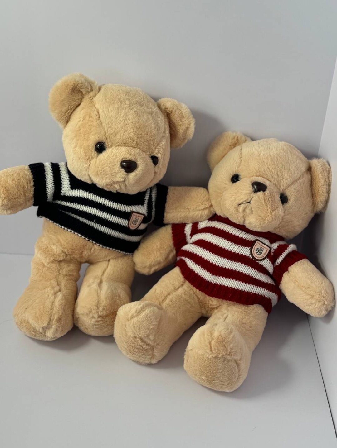 Плюшевая "Медведь", 45см, гипоаллергенный холлофайбер, премиум-качество, мягкая — фото 1