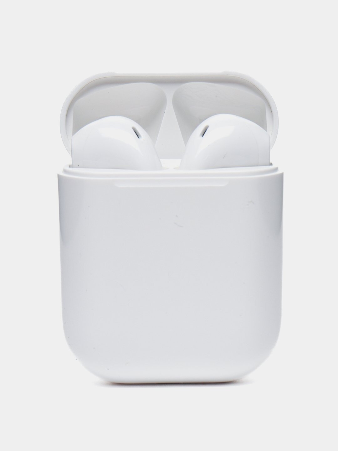 Беспроводные наушники i12 TWS — Bluetooth 5.0, сенсорное управление, стерео Hi-Fi звук, для iPhone и Android — фото 1