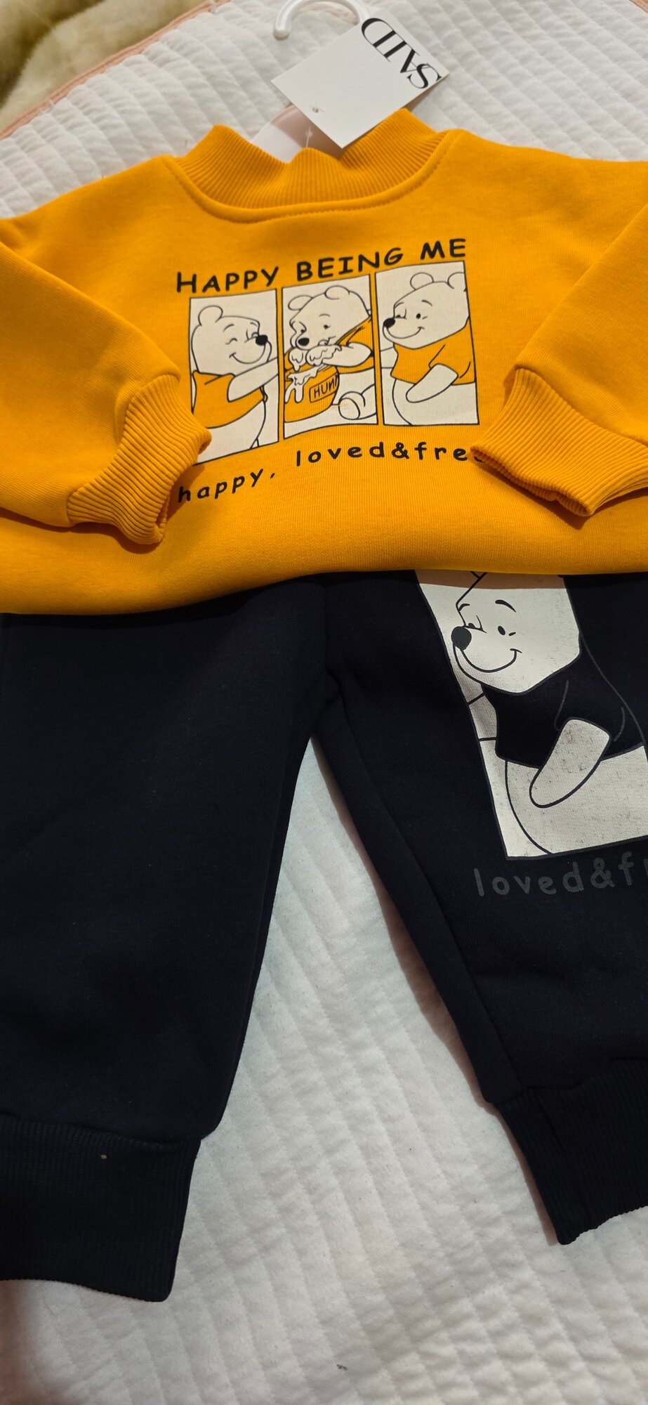 Комплект одежды  двойка, размер 100 -110, 0658 черный — фото 1