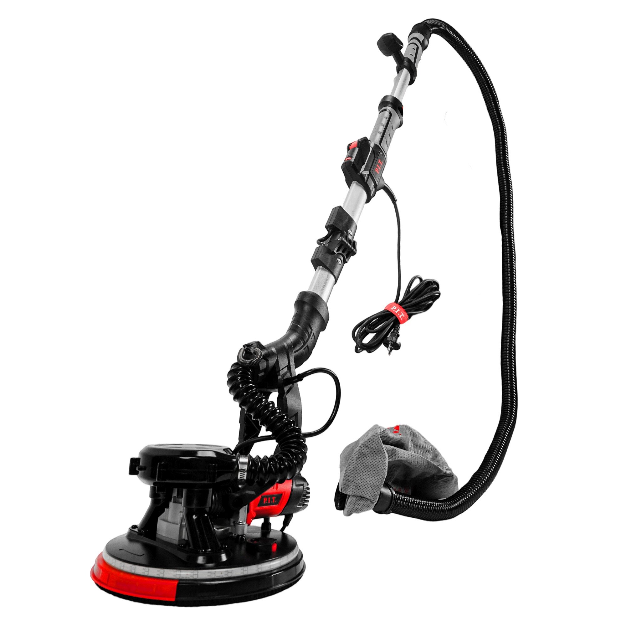 Шлифмашина для стен и потолков P.I.T. PWG230-C, 750 Вт, диск 225 мм, с пылеудалением