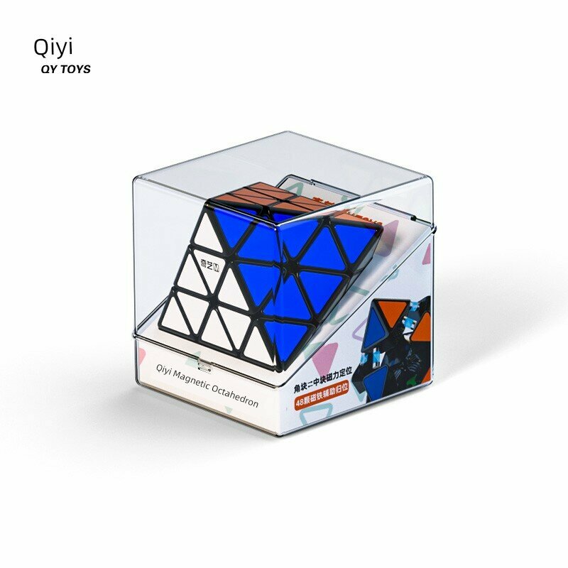 Магнитный кубик-октаэдр, плавным вращением, необычной формы игрушка, дизайн 3x3