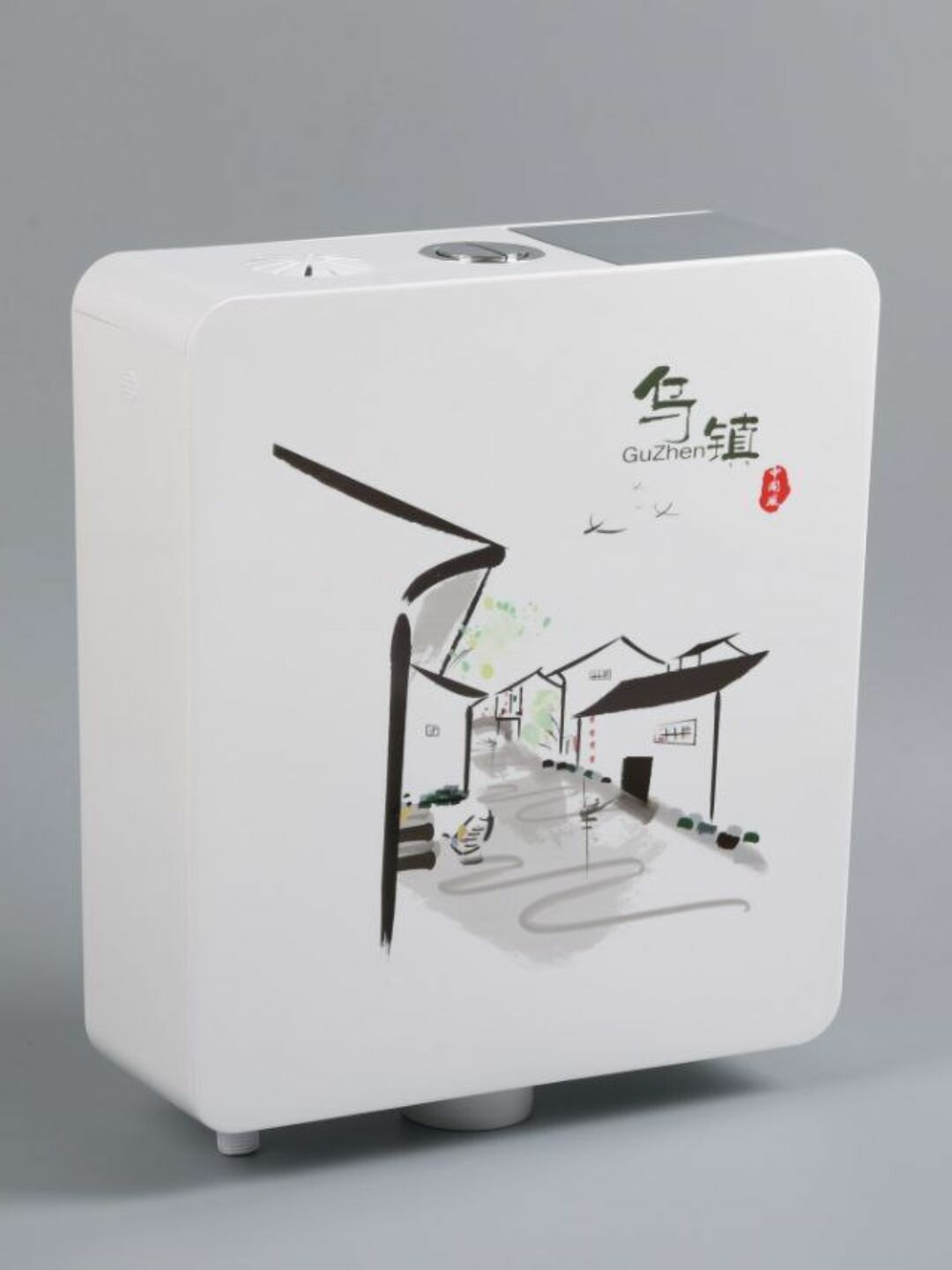 Сливной бачок пластиковый для чаши Генуя в комплекте с арматурой и сливными трубами.