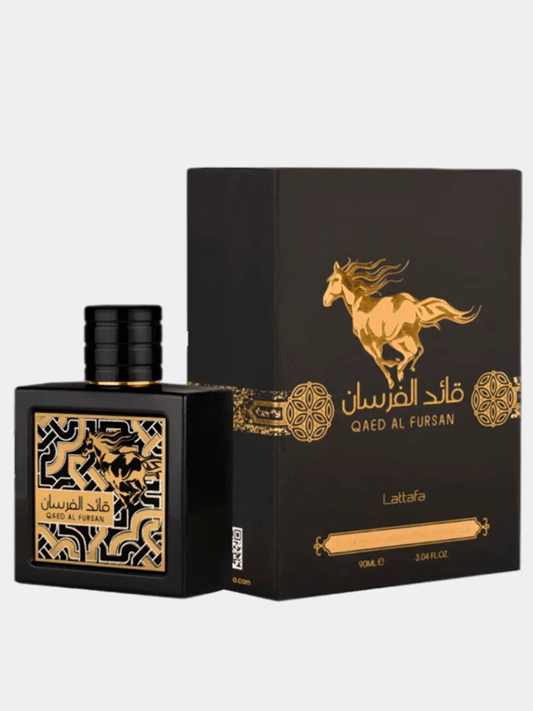 Парфюмерная вода Lattafa Qaed Al Fursan унисекс 90мл, фруктово-древесный аромат