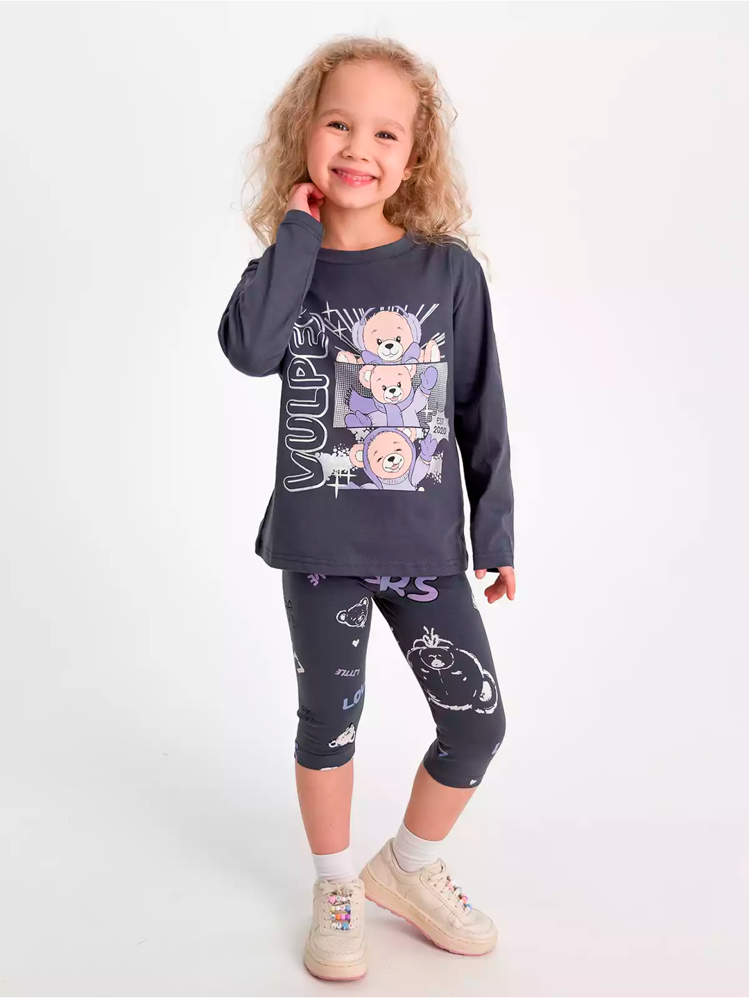 Бриджи neo, размер 92, графит — фото 1