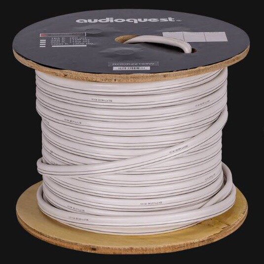 Акустический кабель Audioquest Rocket 22 PVC White, 1 м — фото 1