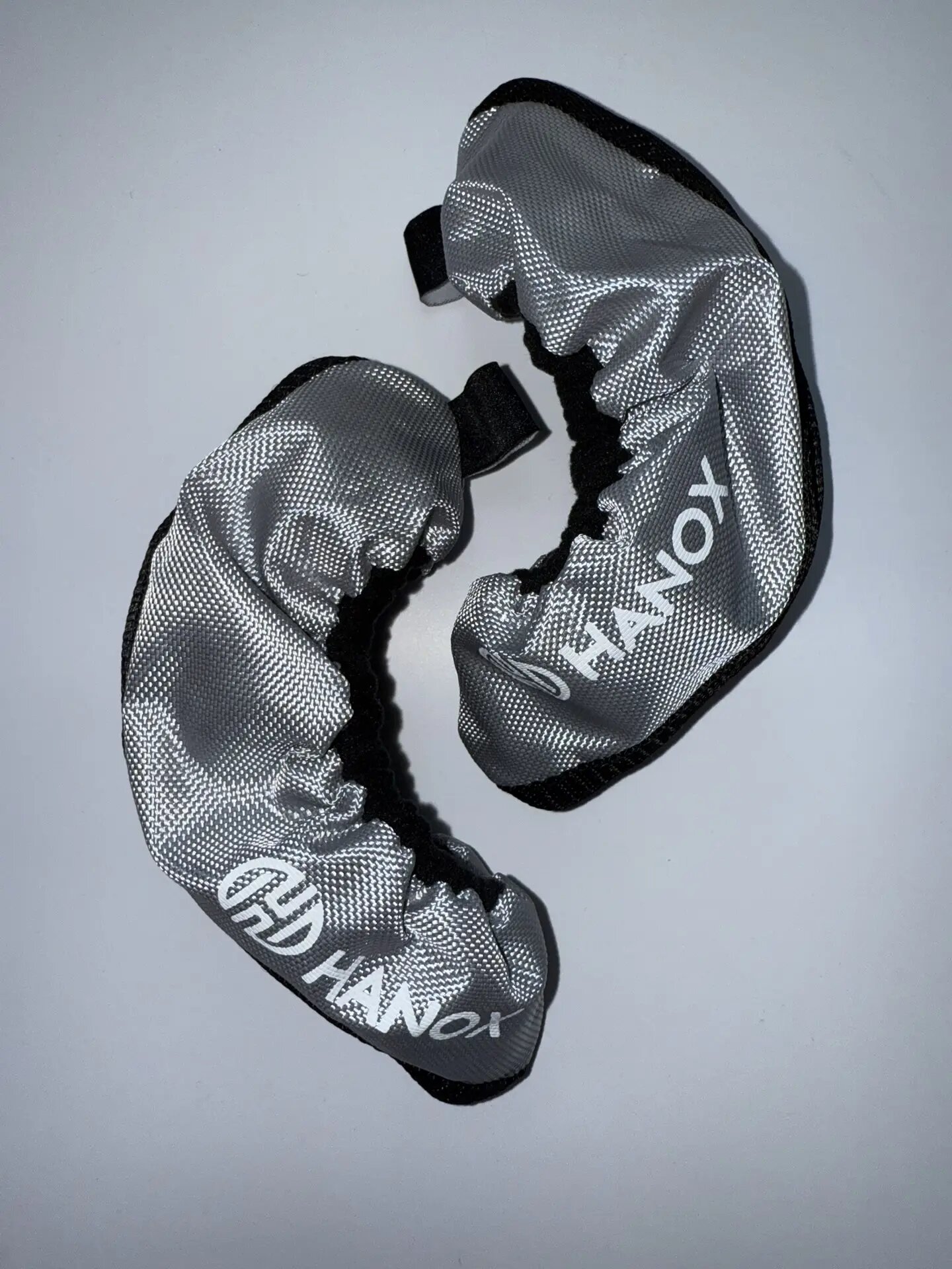 Чехлы для коньков HANOX, для фигурного катания и хоккея, серебристые, M — фото 1