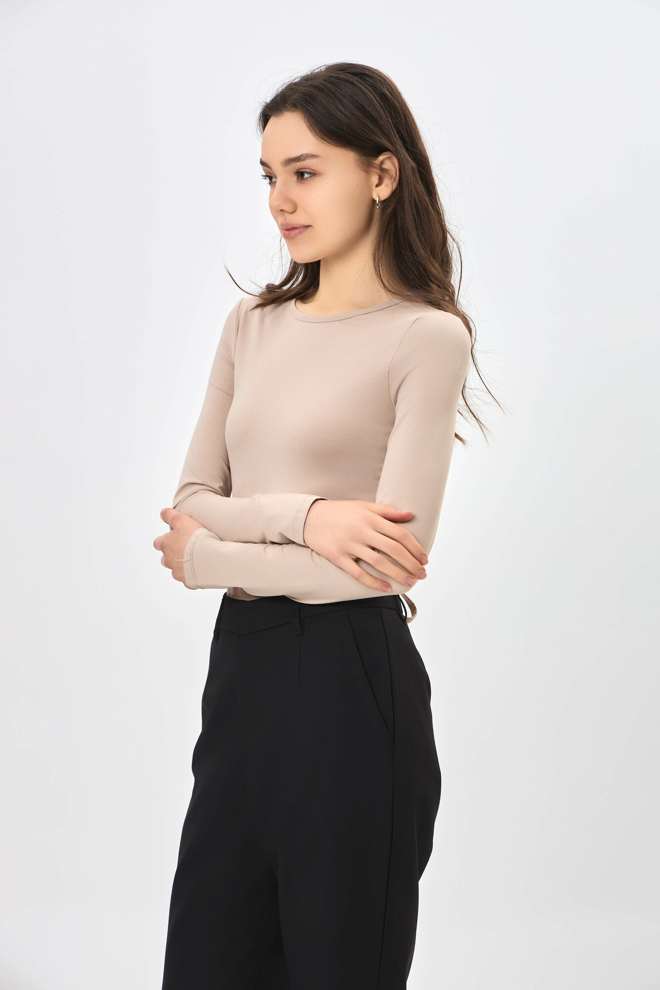 Боди бельевое TERRA PRO, размер S, beige — фото 1