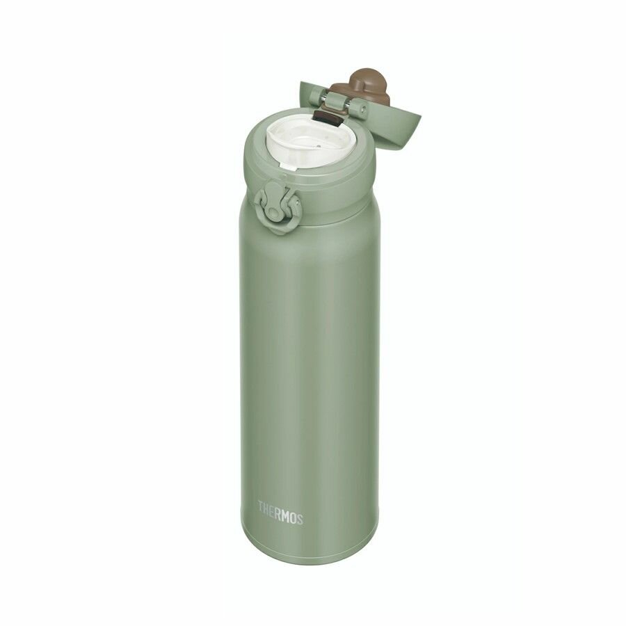 Термокружка для кофе 600 мл THERMOS, серия JNL, оливковый - безупречное качество с 1904 года (JNL-606 SMKKI) — фото 1