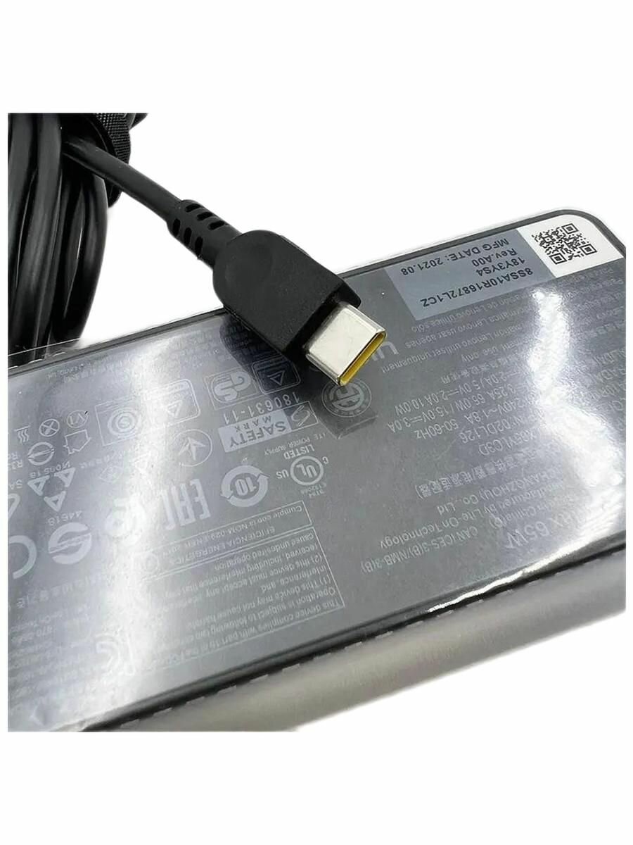 Адаптер Lenovo 4X20M26276 переменного тока мощностью 65 Вт Type-C 02DL126
