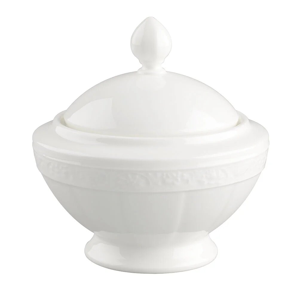 Villeroy & Boch Signature White Pearl Сахарница на 6 персон, 350 мл